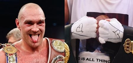 Tyson Fury explains why Vitali Klitschko drew love hearts on his tape before title fight