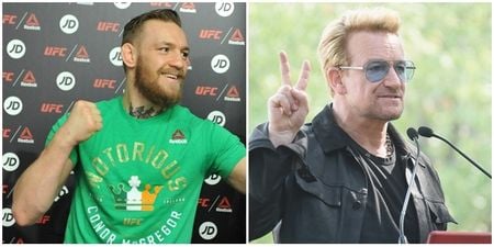 Conor McGregor and Bono are both starring on US talk shows this week