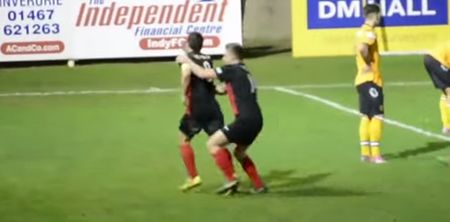 Video: Inverurie go completely Loco as captain takes kick-off and scores last-gasp Cup equaliser