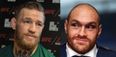 Tyson Fury boldly predicts the improbable for Conor McGregor vs Floyd Mayweather