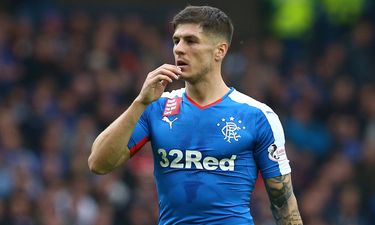 Rangers defender pictured breaking into his own home following victory