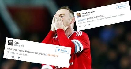 Manchester United fans rejoice as Wayne Rooney ruled out of West Ham game