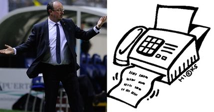 PIC: Definitive proof that Real Madrid’s fax machine isn’t actually broken