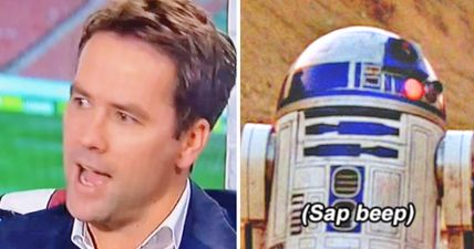 VIDEO: Michael Owen malfunctions on live TV and just starts making random noises