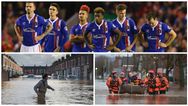 Carlisle United’s ground swamped by floods… but the players’ response was amazing