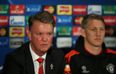 Louis van Gaal isn’t happy with Bastian Schweinsteiger’s form