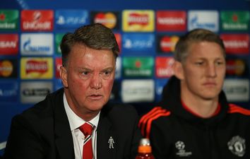 Louis van Gaal isn’t happy with Bastian Schweinsteiger’s form