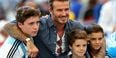 Football club owner David Beckham prefers to watch rugby