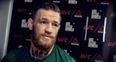 Conor McGregor did not like being called “interim” champion in an interview