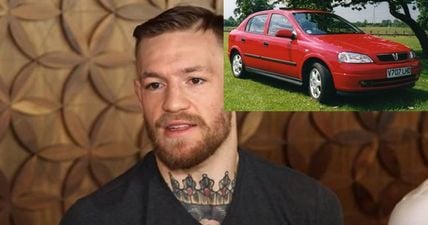 Conor McGregor explains why an Irish bank ended his short-lived affair with an Opel Astra