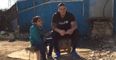 Video: Sonny Bill Williams visited a refugee camp in Lebanon