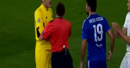 WATCH: Diego Costa returned to the Chelsea starting XI and promptly wound up Iker Casillas