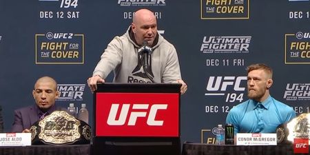 Dana White non-committal on Aldo-McGregor rematch