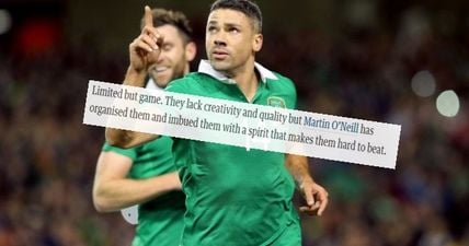 English newspaper gives Ireland entirely fair Euro 2016 ranking