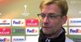 VIDEO: Jurgen Klopp responds to the news that Liverpool could face Borussia Dortmund next