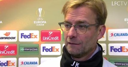 VIDEO: Jurgen Klopp responds to the news that Liverpool could face Borussia Dortmund next