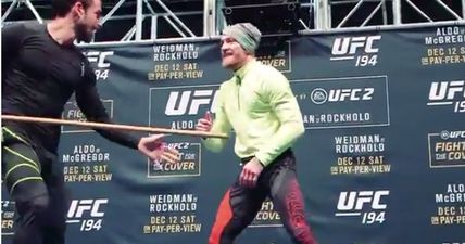 WATCH: Conor McGregor’s full open workout in front of the Las Vegas crowd