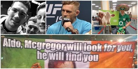 PIC: The exodus has begun as Conor McGregor fans start making their way to Las Vegas