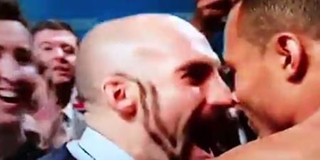 VIDEO: Gary Spike O’Sullivan smacker sparks brawl at Chris Eubank Jr weigh in