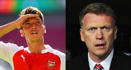 Mesut Ozil makes a mockery of a ludicrous David Moyes claim