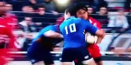 VIDEO: Johnny Sexton made to look like roadkill as Toulon end Leinster’s hopes