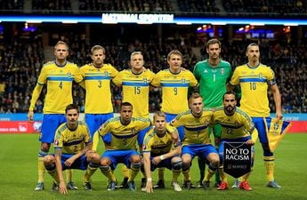 Sweden name midfielder injured after falling in a nightclub in Euro 2016 squad