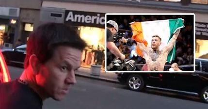 WATCH: Mark Wahlberg hints that he’s considering a film role for Conor McGregor