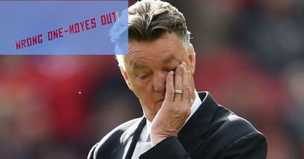 PIC: Manchester United fans reportedly hire a plane to deliver a not-so-subtle message to Louis van Gaal