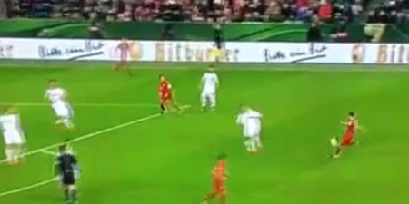 VIDEO: Xabi Alonso lets fly with a Christmas cracker of a long range goal