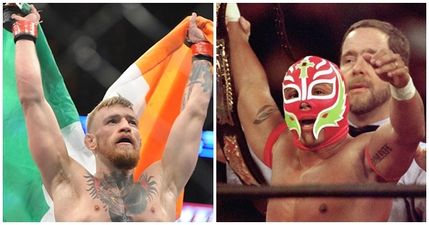 Rey Mysterio can’t seem to get his head around Conor McGregor’s 13-second KO