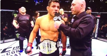 VIDEO: Lightweight champion Rafael dos Anjos offers to fight Conor McGregor in Ireland or Brazil