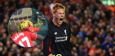 Was the ball kicked from Adam Bogdan’s hands for Watford’s opener against Liverpool?