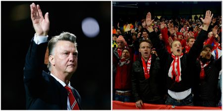 Fans trolled over Louis van Gaal ‘sacking’ with this old Manchester United tweet