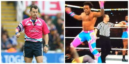 VIDEO: Nigel Owens got an unexpected shout-out on WWE Raw