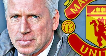 These Manchester United fans want Alan Pardew to replace Louis Van Gaal… no really