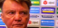 WATCH: Louis van Gaal unleashes terrifying death stare on reporter