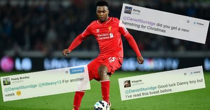 Football fans troll Daniel Sturridge after latest fitness update