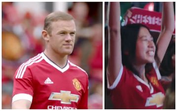 Manchester United stars and fans feature in yet another promotional advert