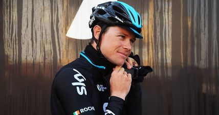 PIC: Nicolas Roche is having no luck with his second vicious spider bite in as many months