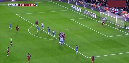 VIDEO: Lionel Messi’s crossbar rattling free kick golazo was a thing of absolute beauty