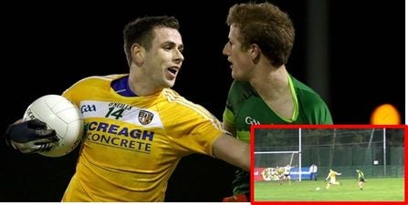 VIDEO: Antrim footballer’s delicate lob a serious contender for cheekiest goal of the year already