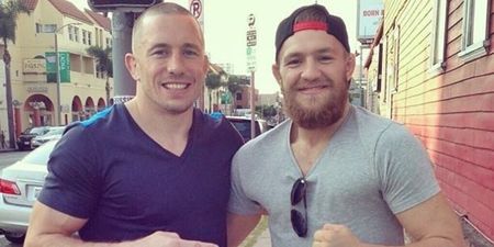 Dana White claiming Conor McGregor’s doing what GSP would never do is contradictory