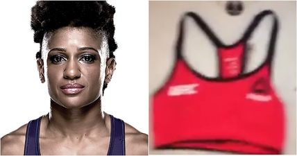 WATCH: Former UFC strawweight shows serious design flaw in Reebok fight bras