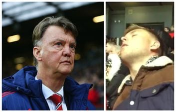 VIDEO: The football on show at Old Trafford is so bad that it sent this supporter to sleep