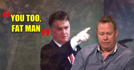 ‘Fat man’ Sun journalist responds to Louis van Gaal’s slur