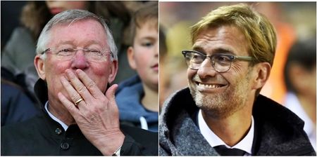 Jurgen Klopp pays Alex Ferguson greatest compliment a Liverpool boss possibly can