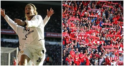 Diego Forlan recalls classy gesture from Liverpool fans ahead of Manchester United clash