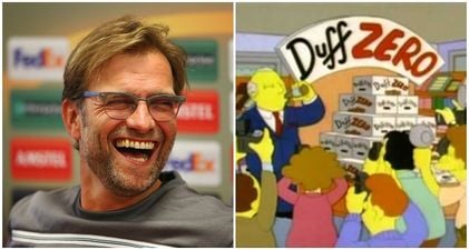 Jurgen Klopp signs deal to promote product even he may struggled to sell