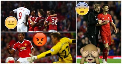 A bang-on preview of Liverpool v Manchester United using nothing but emojis