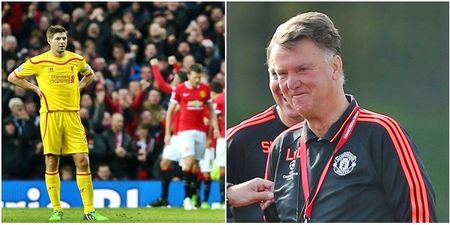 Louis van Gaal takes aim at Liverpool’s title drought